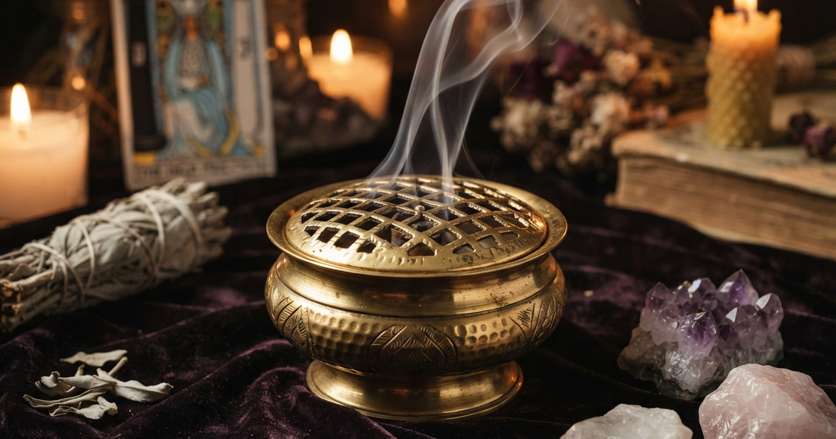 brule-encens-support-chaudrons-boutique-esoterique-le-temple-d-heydines